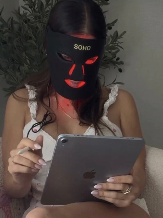 SOHO Red Light Therapy Face Mask